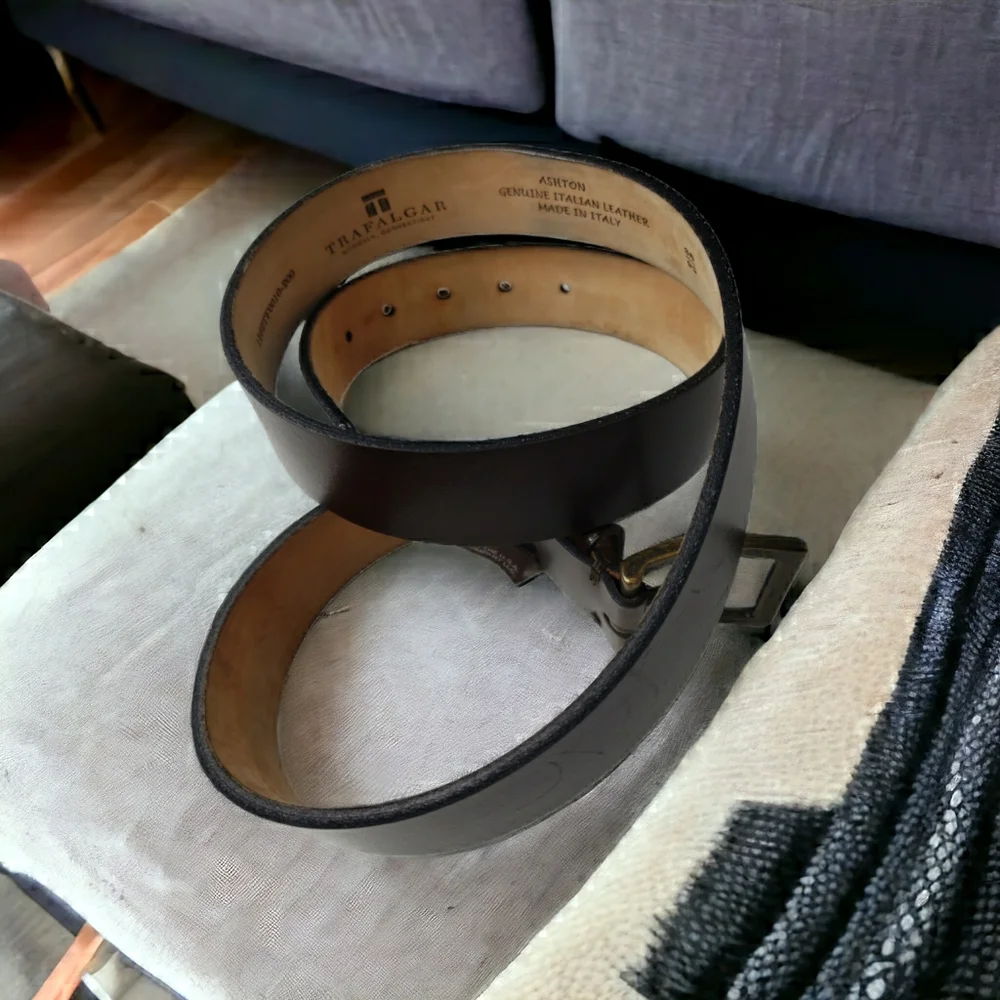 Trafalgar Leather Preppy Belt 1.5